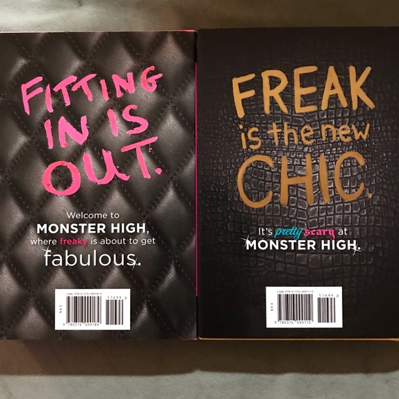 Lot of 2 Monster High HARDCOVER book by Lisi Harrison - Picture 2 of 10